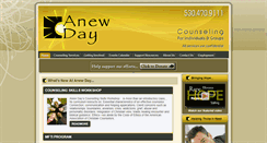 Desktop Screenshot of anew-day.com